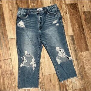 Flying Monkey Ultra High Rise Straight Jeans